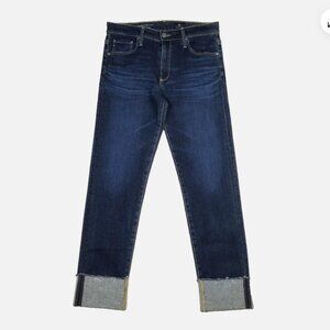 AG ADRIANO GOLDSCHMIED The High Rise Stevie Cuff Jeans 6471E1M
